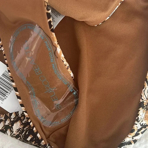 Bleu Rod Beattie Walk On The Wild Side Underwire Top Size 40D Bottom Size 14 - Picture 11 of 12